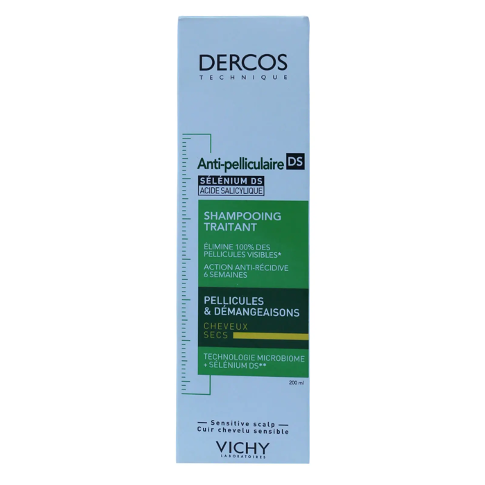 Vichy Dercos Anti Dandruff Shampoo For Dry Hair 200ml