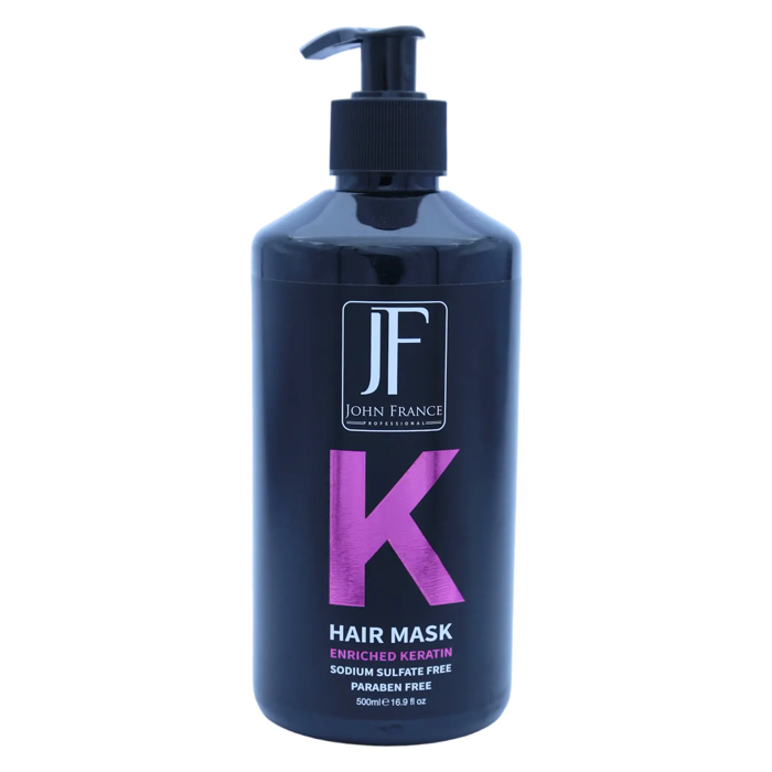 JOHN FRANCE PROFESSIONAL HAIR MASK ENRICHED KERATIN  500 ml
