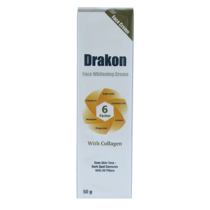 Drakon Face Whitening with collagen Cream 50gm