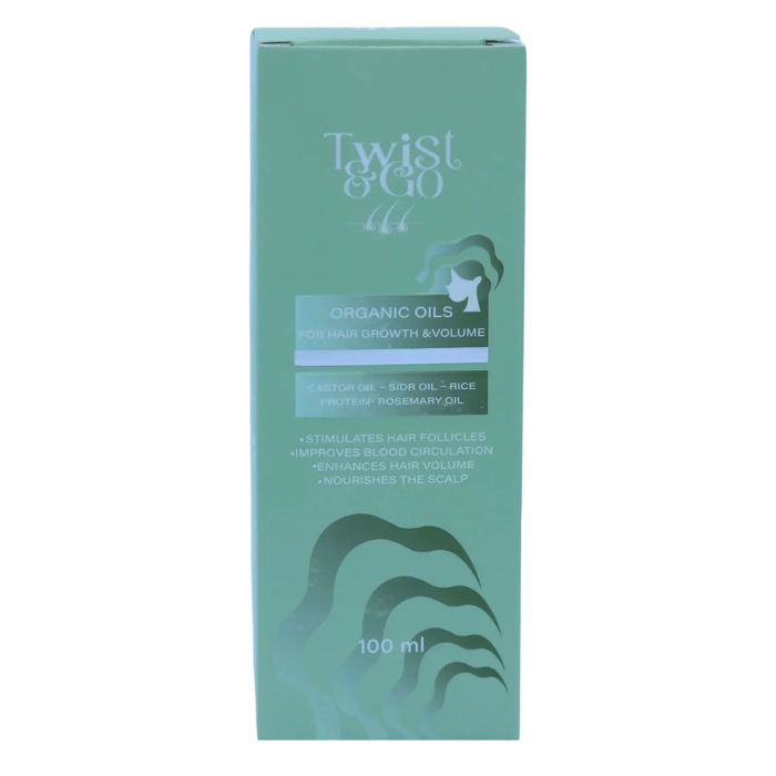 Twist & Go ORGANIC OILS FOR HAIR GROWTH & VOLUME (100 ml)