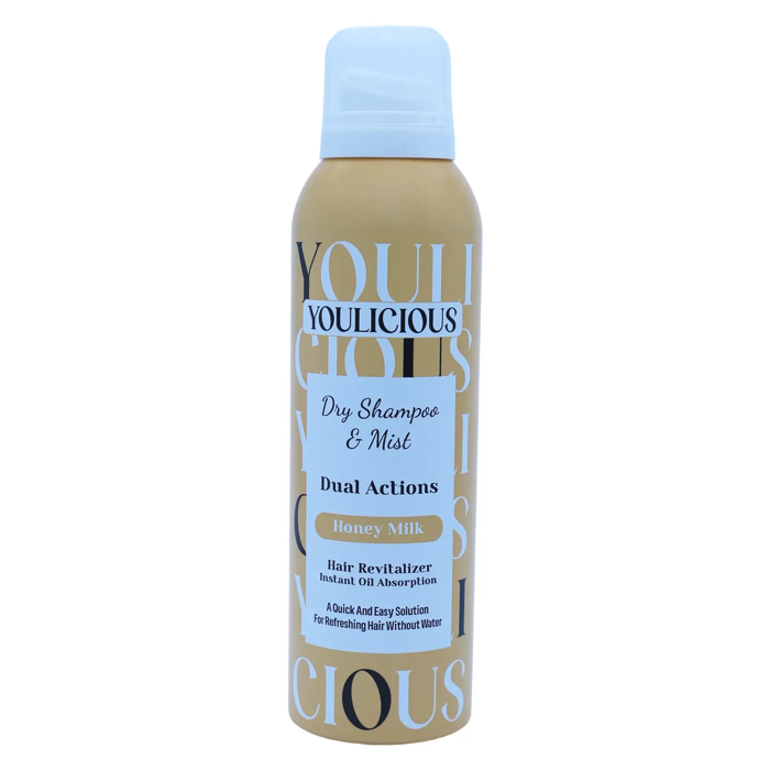 Youlicious Dry Shampoo & Mist (Honey Milk) - 200 ml