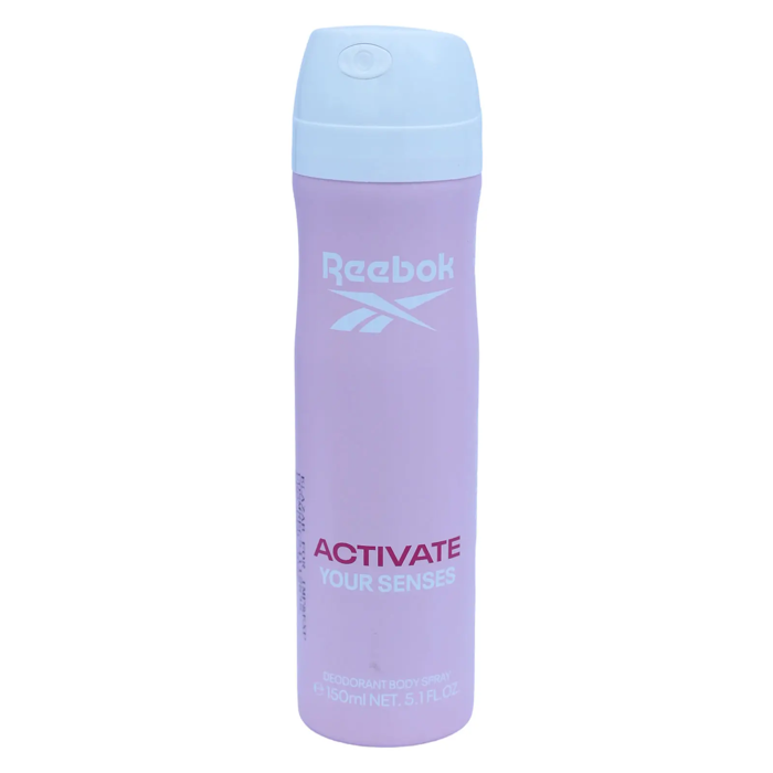Reebok ACTIVATE YOUR SENSES Deodorant Body Spray For Women (150 ml)