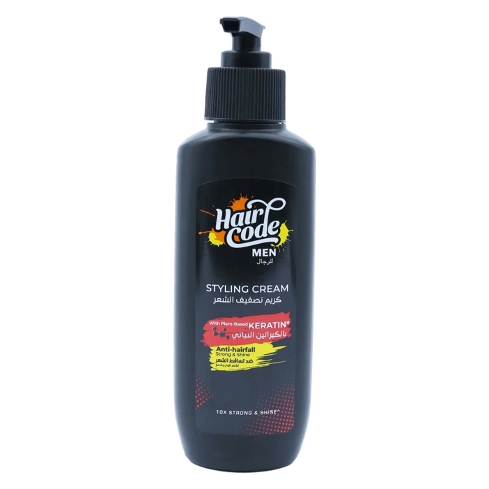 Hair Code Styling Cream with Keratin Anti-hairfall 140 ml