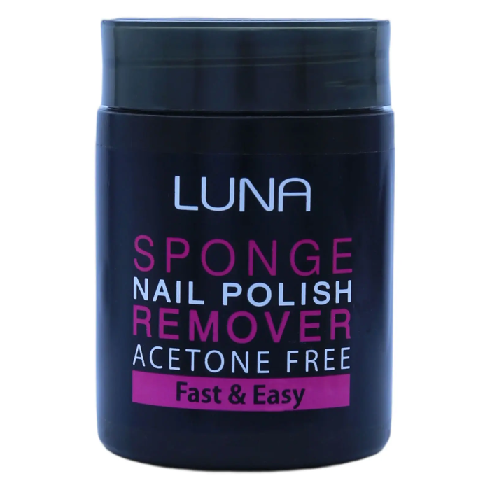 Luna Sponge Nail Polish Remover Acetone Free 30 ml