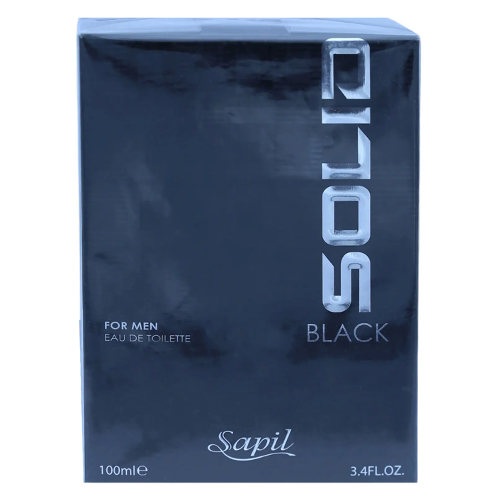 Solid Black Eau De Toilette For Men - 100 ML