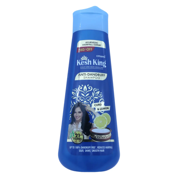 Kesh King Ayurvedic Hairfall Expert Anti-Dandruff Shampoo Curd & Lemon 200 ml