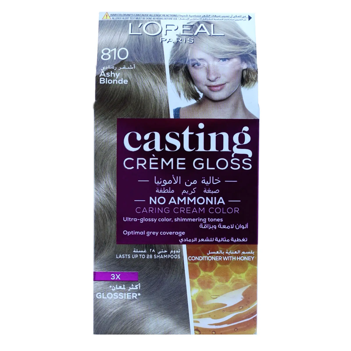 L'Oréal Paris Casting Crème Gloss - Ashy Blonde (810)