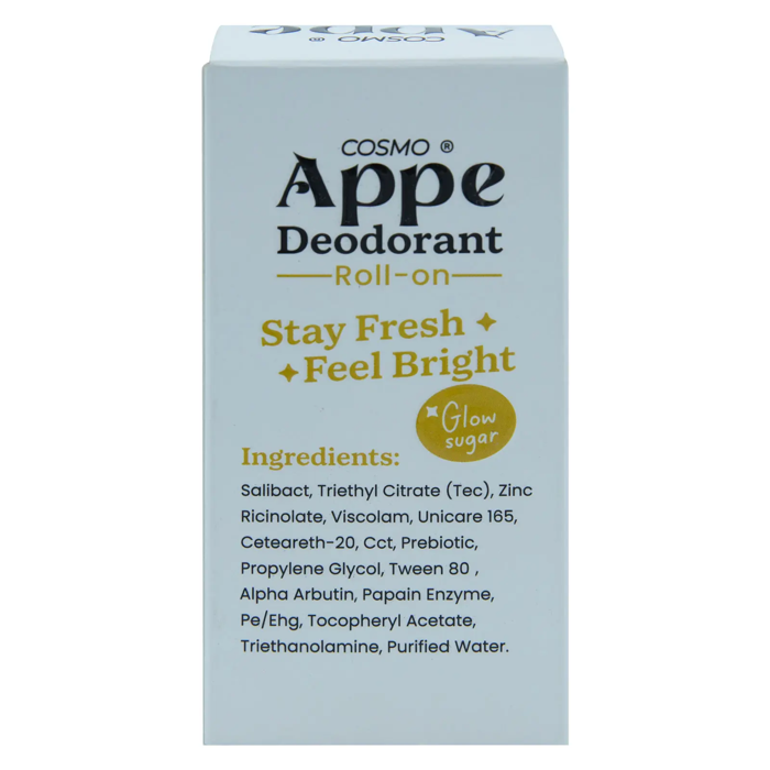 Cosmo Appe Deodorant Roll-on Triple-Action - Vanilla Scent (60 ml) - 2