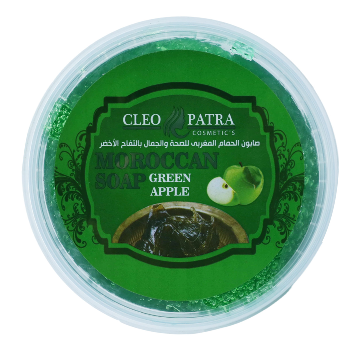 cleo patra moroccan  soap green apple 500 ml