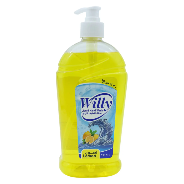 Willy hand soap lemon- for hands (750 ml)