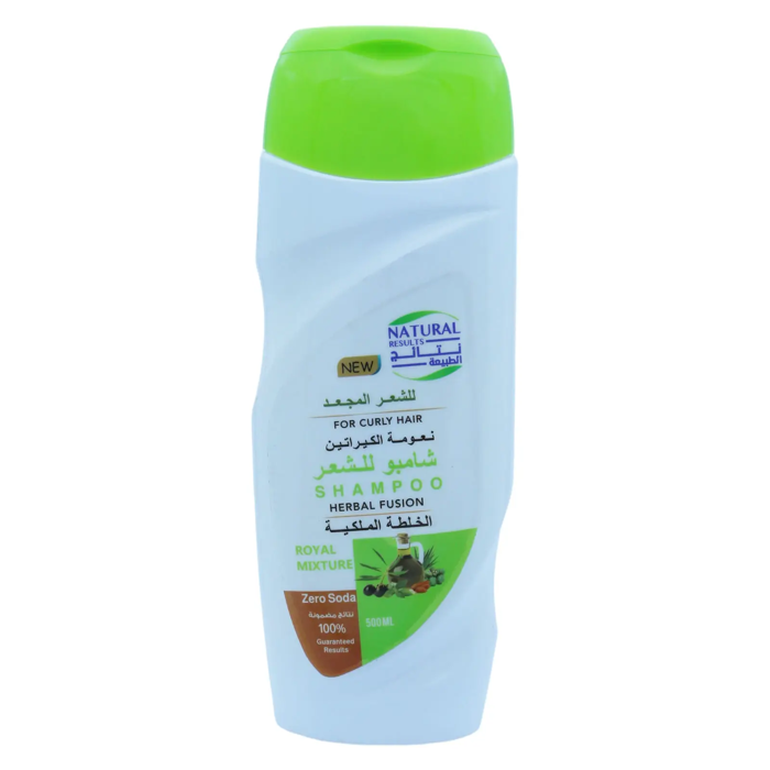 (Natural Results Royal Mixture Shampoo For Curly Hair).500ml