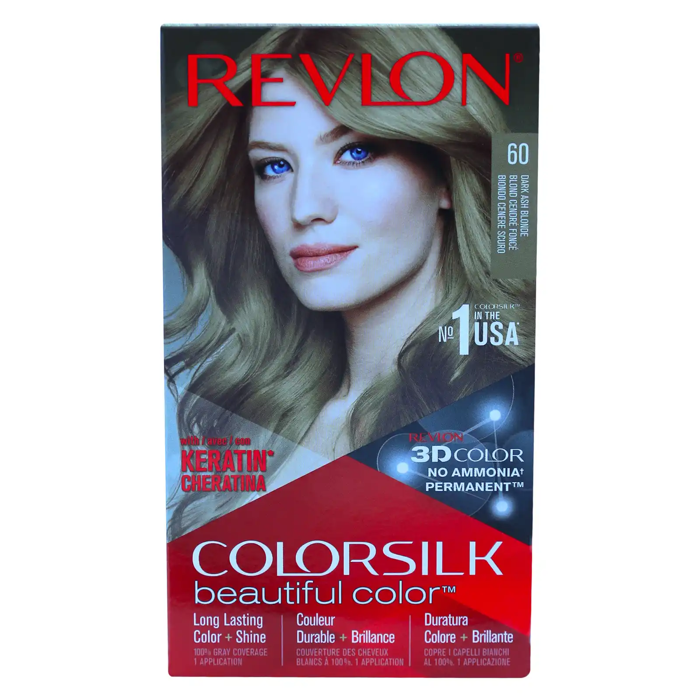 Revlon Colorsilk Beautiful Color 60 Dark Ash Blonde