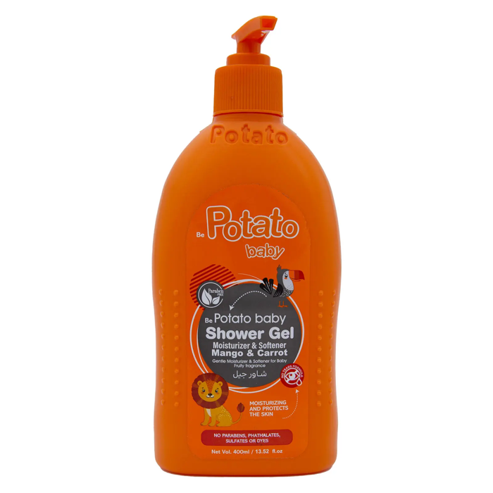 Be Potato baby Shower Gel Mango & Carrot (400ml)