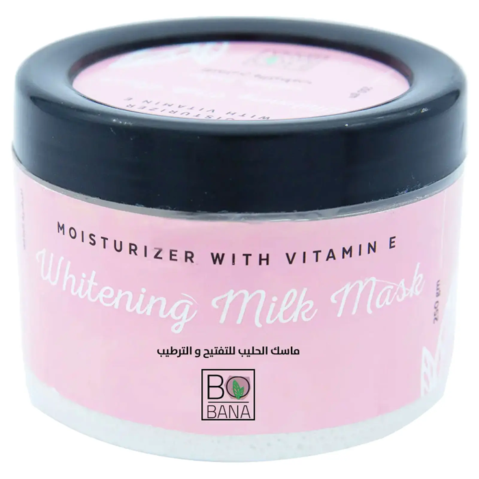 Bobana Whitening Milk Mask Moisturizer with Vitamin E (250 gm)