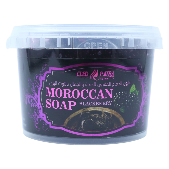 cleo patra moroccan  soap with blackberry 500 ml