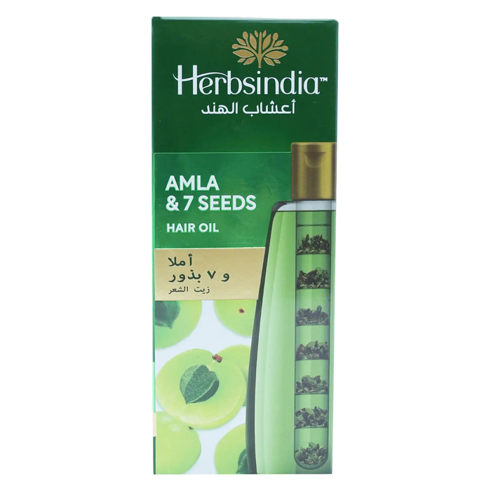 Herbsindia Amla & 7 Seeds Hair Oil 180 ml