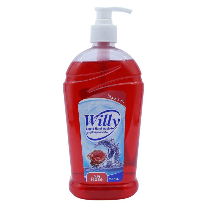 Willy hand soap rose - for hands( 750 ml)