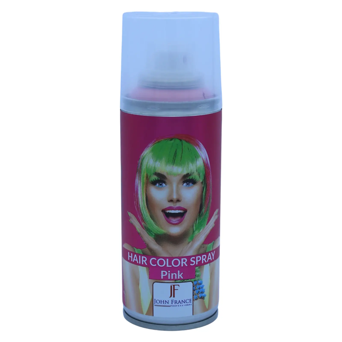 JOHN FRANCE PROFESSIONAL HAIR COLOR SPRAY (Pink)150 ml
