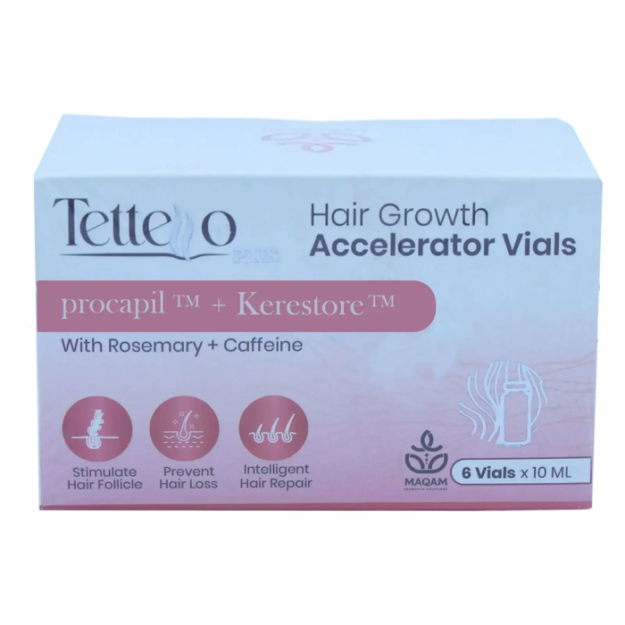 TETTELLO HAIR GROWTH 6VIALS PROCAPIL/ ROSEMARY 10 ML