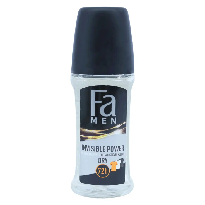 Fa, Men Invisible Power Dry Anti-Perspirant Roll-On 50 ml