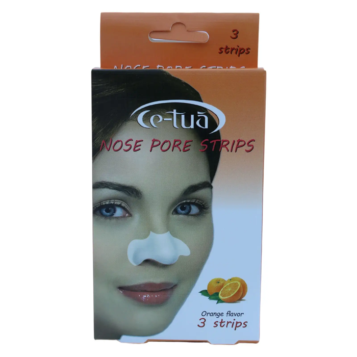 Ce-Tua Nose Strips Cleanser Orange Flavor, 3 strips