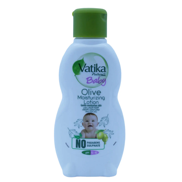 Vatika Baby Olive Moisturizing Lotion - Gently Moisturises Skin (100 ml)