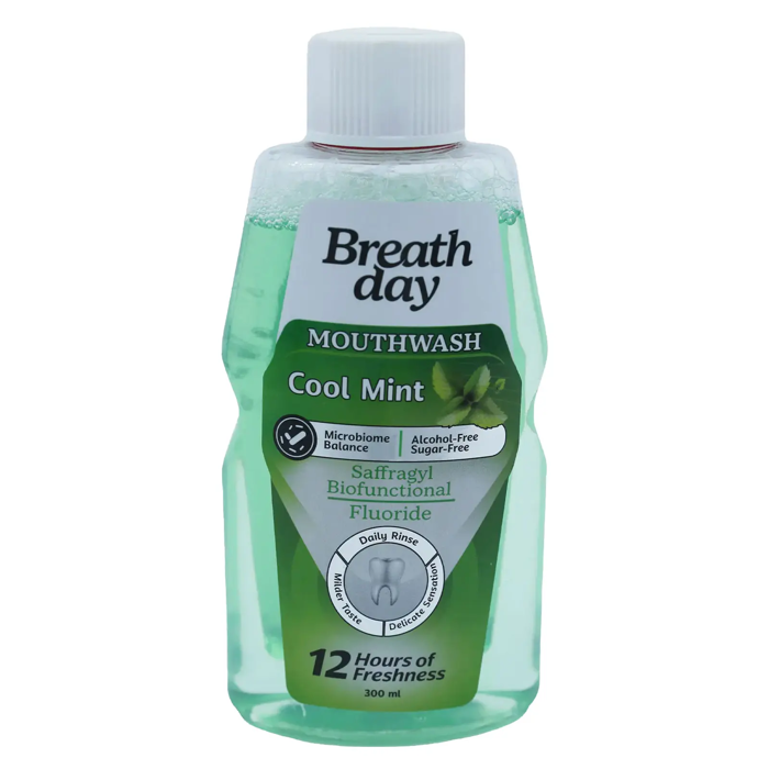 Breath Day Mouthwash - Cool Mint 300 ml
