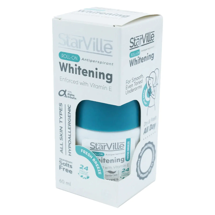 StarVille Roll-On Whitening - Fresh Scent 60 ml