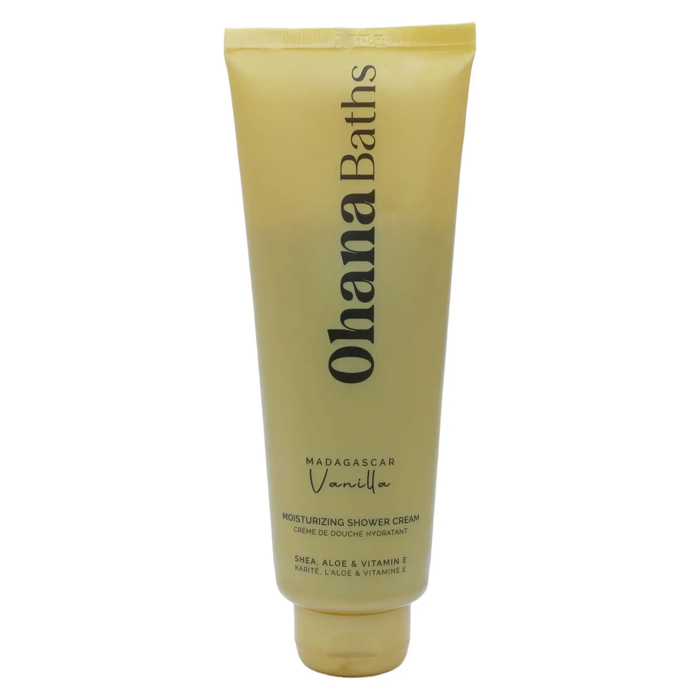 Ohana Baths MADAGASCAR VANILLA MOISTURIZING SHOWER CREAM 250 ml