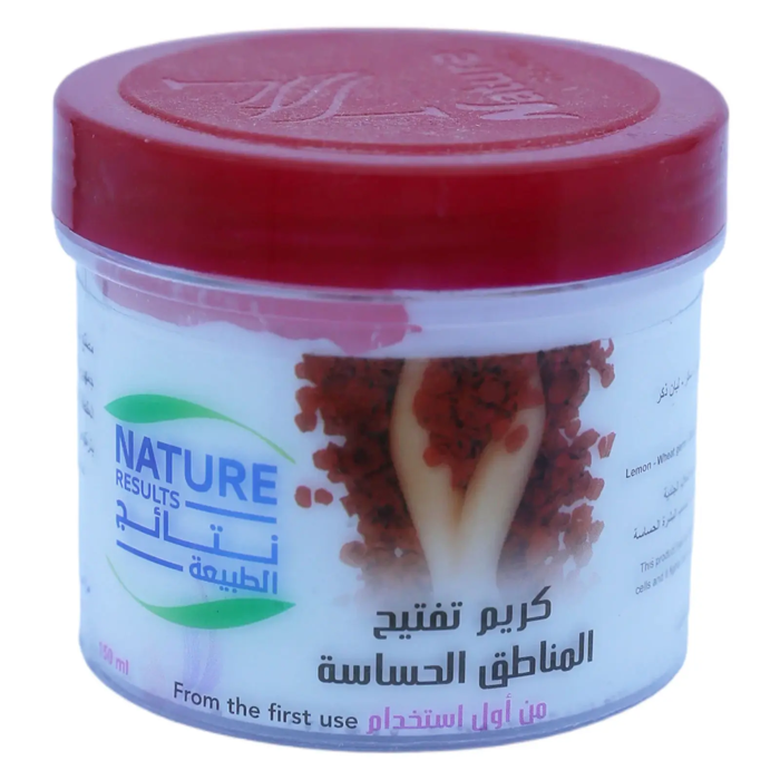 Natural Results Sensitive Areas Lightening Cream) 150 ml