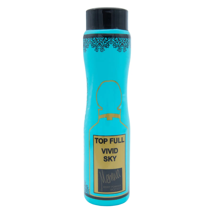 Memwa Top Full Vivid Sky Body Powder Women  (140 gm)