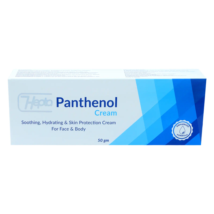 Hepta Panthenol Cream for face and body 50gm