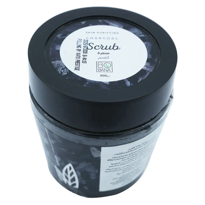Bobana Skin Purifying Charcoal Scrub - For Pure Skin (300 gm) - 2