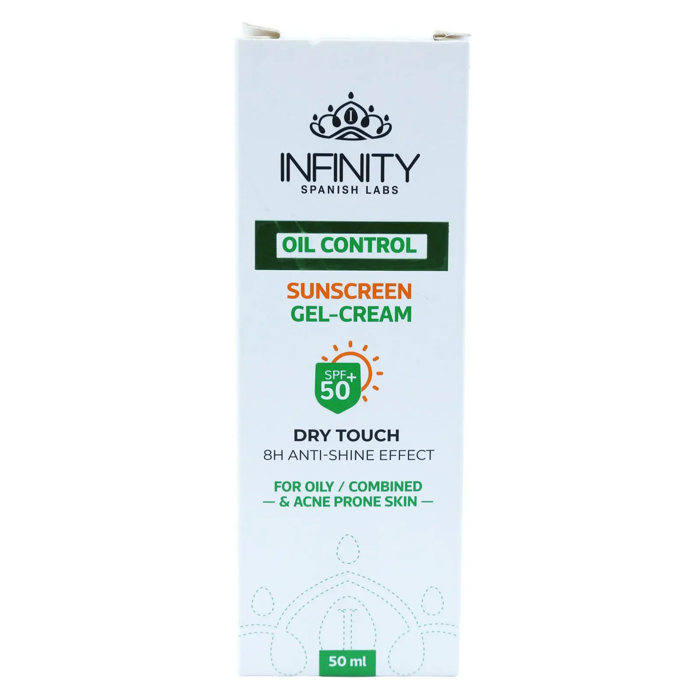 INFINITY OIL CONTROL SUNSCREEN GEL-CREAM SPF 50+ (50 ml)