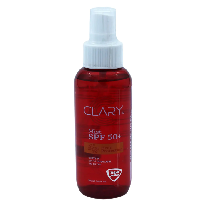 Clary Mist SPF 50+ Heat Protection - Leave In with Procapil & UV Filter (120 ml)