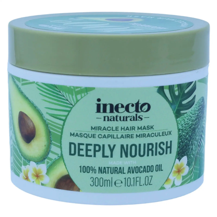 Inecto Naturals Miracle Hair Mask Deeply Nourish with Avocado Oil (300ml)