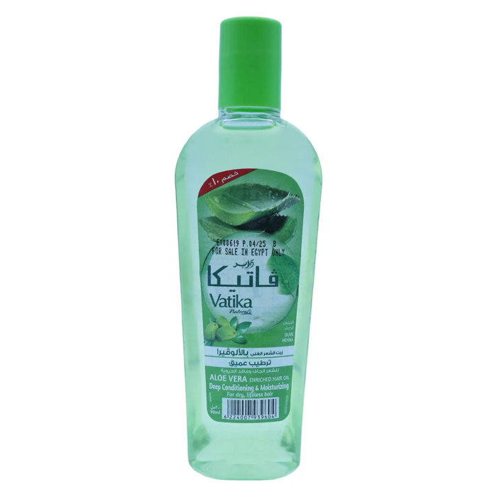 Vatika Aloe Vera Enriched Hair Oil - Deep Conditioning & Moisturizing (90 ml)