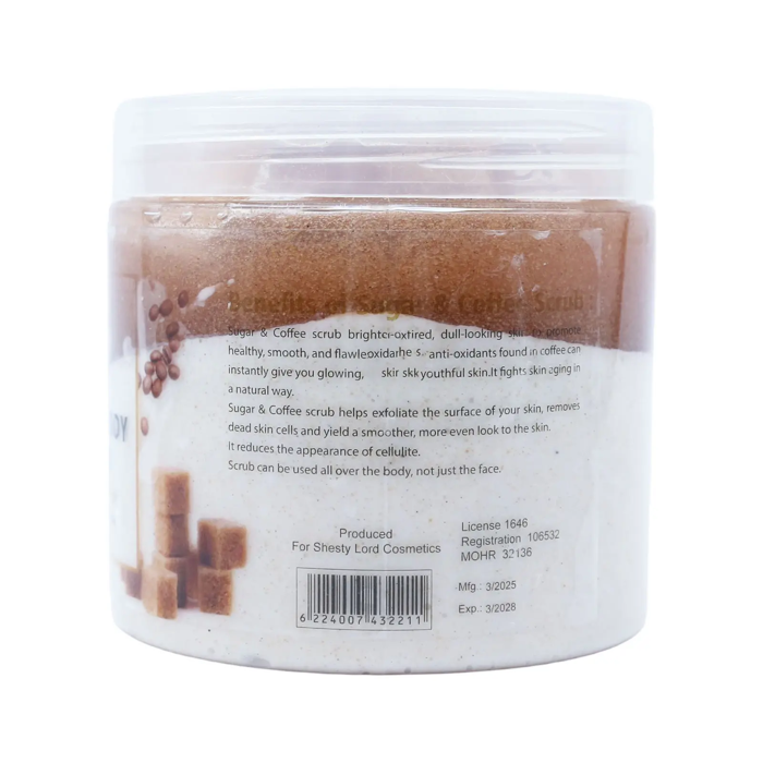 Bio Soft Face and Body Scrub Suger and coffe 500 ml - 2