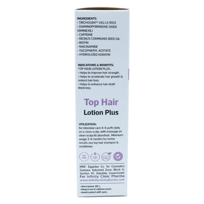 INFINITY Top Hair Lotion Plus - ANTI HAIR LOSS (120ml) - 2