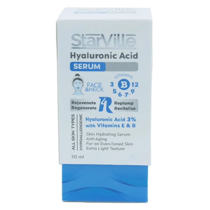 StarVille Hyaluronic Acid Serum for Face & Neck (30 ml)