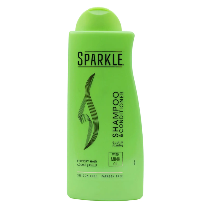 Sparkle Shampoo & Conditioner For Dry Hair With Mink Oil 600 ml