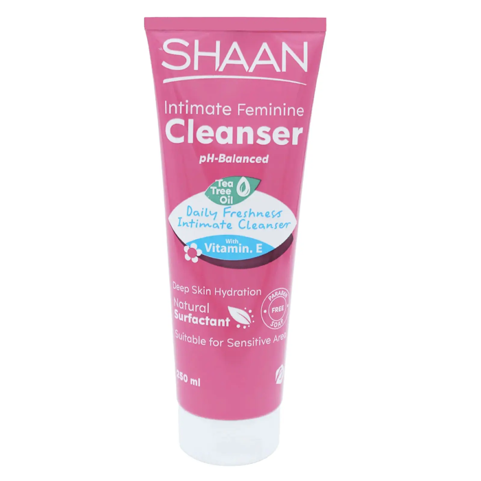 Shaan Intimate Cleansing Wash - pH-Balanced (250 ml)