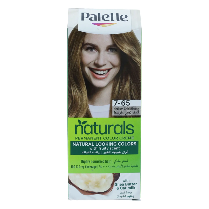 Palette Permenant Natural Colour 7-65 Medium Gold Blonde