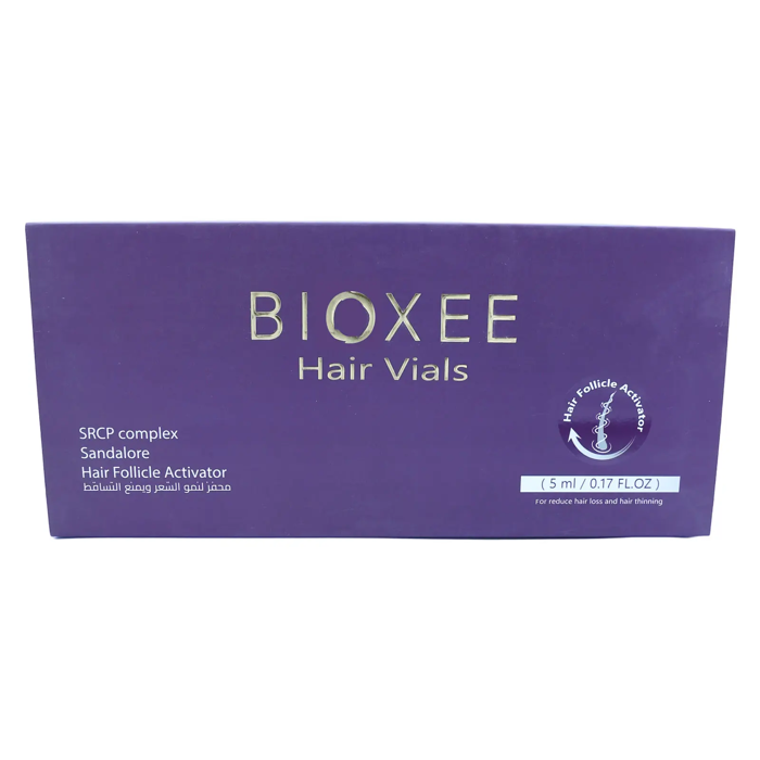 BIOXEE Hair Vials Follicle Activator 10pcs (5 ml)