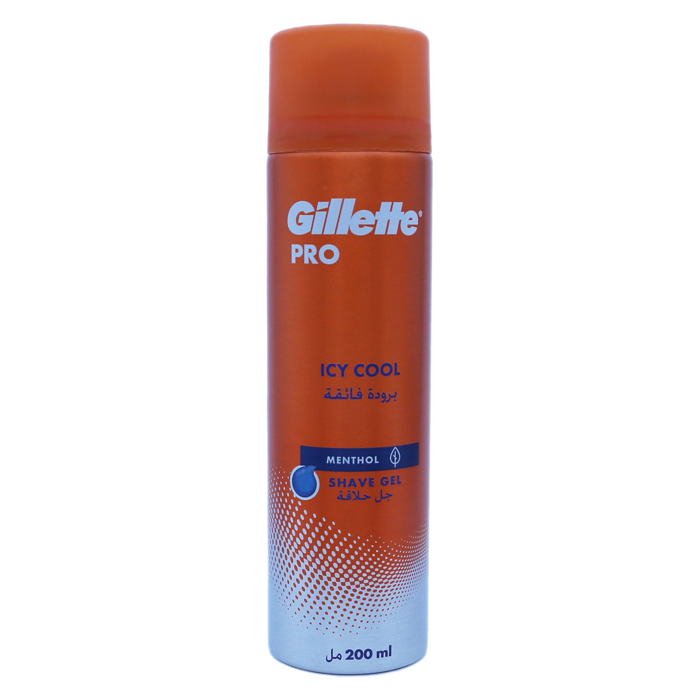 Gillette Pro Icy Cool Menthol Shave Gel (200ml)