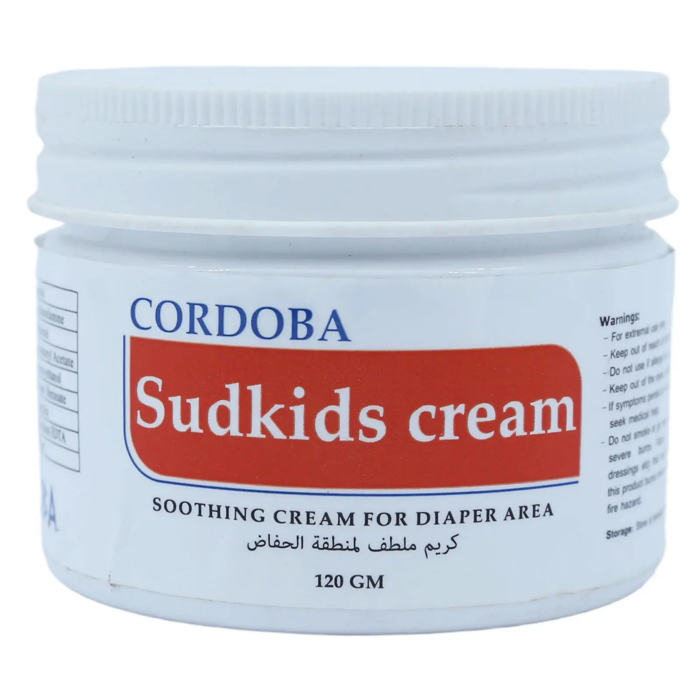 Sud Kids Cream Soothinng Cream For Diaper Area - 120 Gm