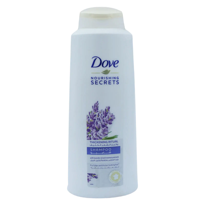 Dove Natural Shampoo Relaxing Ritual Lavender Oil and Rosemary Extract 600 ml