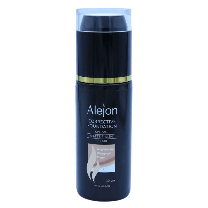 Alejon Corrective Foundation SPF 50+ Matte Finish - 1 Fair (30 gm)