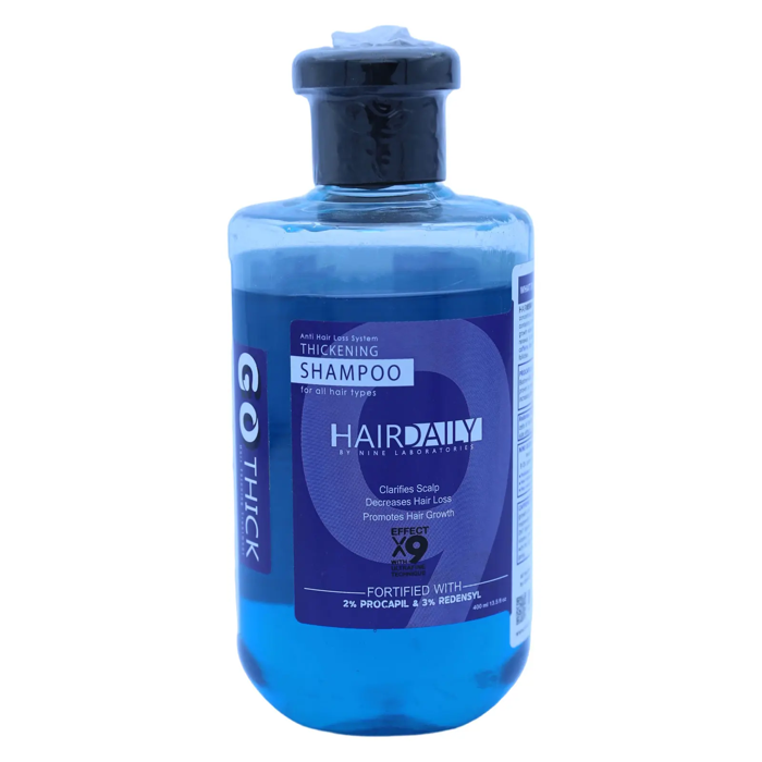 HAIRDAILY BY NINE LABORATORIES GO THICK Thickening Shampoo(400ml)