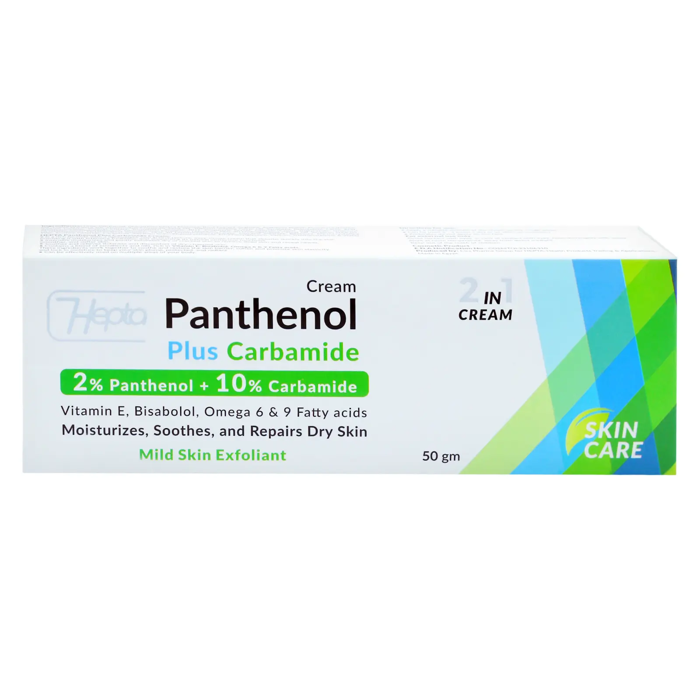 Hepta Panthenol Plus Carbamid Cream 50gm